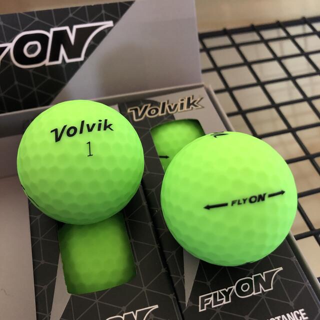 volvik FLYONフライオン　ゴルフボール　イエロー　4ダース48球ゴルフ