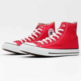 コンバース(CONVERSE)のCONVERSE コンバース ALL STAR HI オールスター ハイ　レッド(スニーカー)