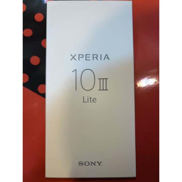 Xperia 10 III Lite   白　新品・未使用　SIMフリースマートフォン/携帯電話
