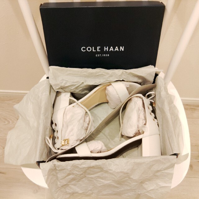 Cole Haan(コールハーン)の24.5B◆COLE HAAN SANDAL 編み上げレザーサンダル レディースの靴/シューズ(サンダル)の商品写真