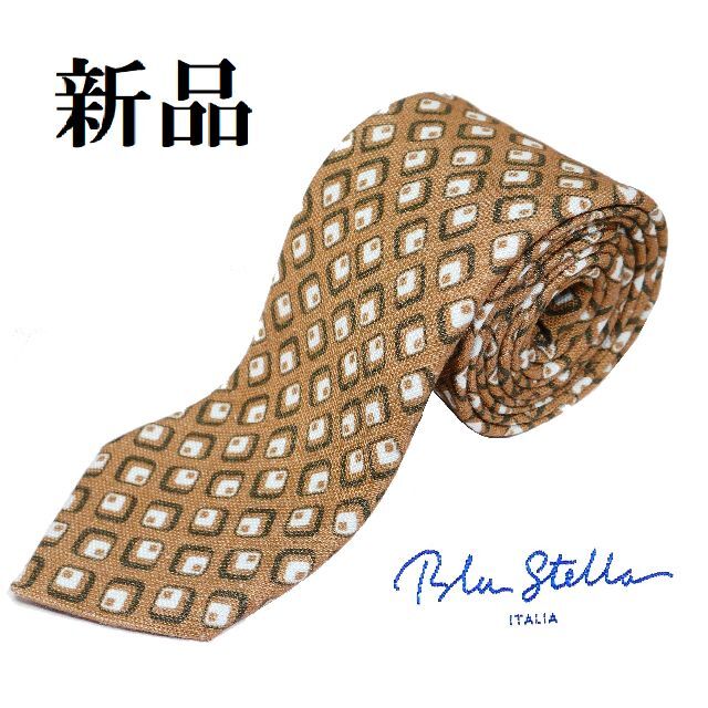 TIE YOUR TIE(タイユアタイ)の【新品◆アットヴァンヌッチ 同縫製 セブンフォールド社】ブルーステラ　5 メンズのファッション小物(ネクタイ)の商品写真