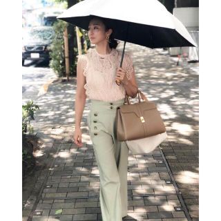 ザラ(ZARA)の美品☆ZARA☆総レースブラウス　プルオーバー　ベージュ　XS 神崎恵さん着用(シャツ/ブラウス(半袖/袖なし))