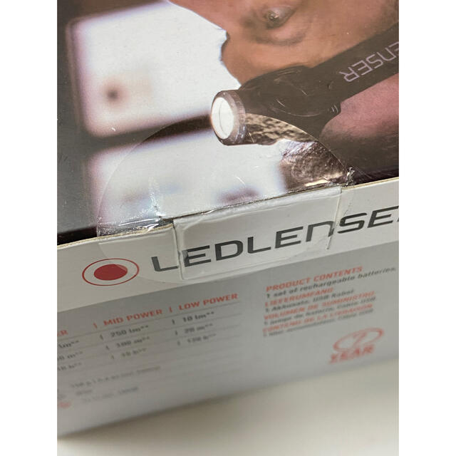 Ledlenser(レッドレンザー) 防水機能付 H8R LEDヘッドライト USB充電式 日本正規品 - 1