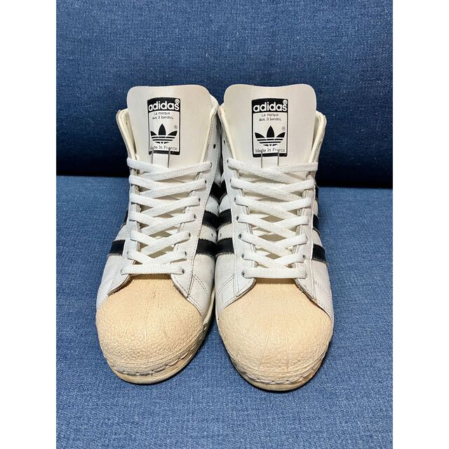 超希少】adidas Promodel Made in FRANCE 80s 上質で快適 toyotec.com