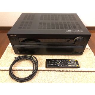 オンキヨー(ONKYO)の完動美品★ONKYO★7.1chAVアンプ★TX-NA609黒色★純正リモコン付(アンプ)