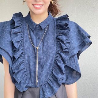 chesty washable 2way blouse ブラウス