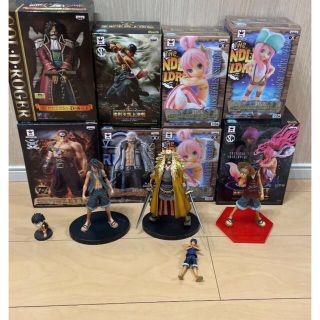 【展示ケース付き】ワンピースフィギュアセット