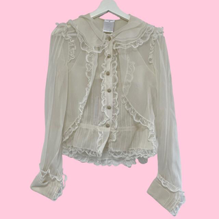 シャネル(CHANEL)のsilk chanel blouse(シャツ/ブラウス(長袖/七分))