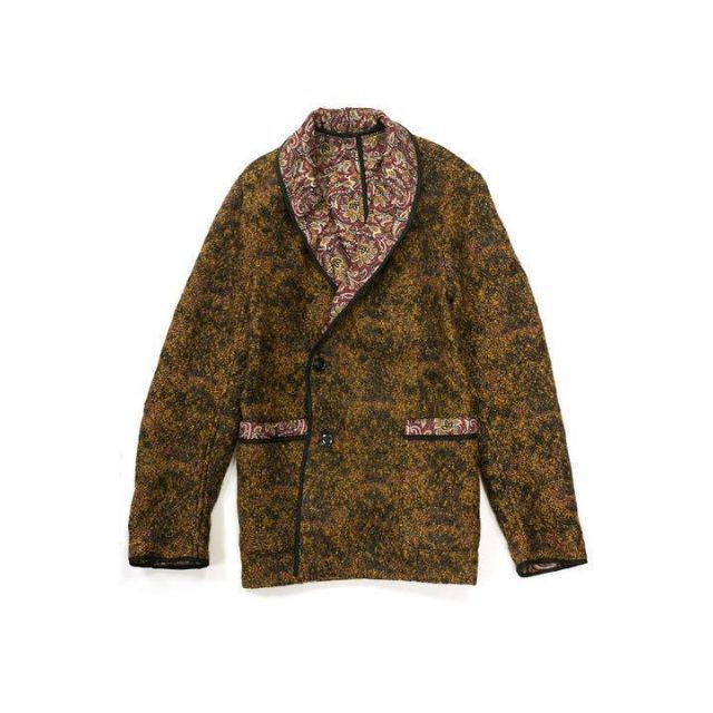 DRIES VAN NOTEN(ドリスヴァンノッテン)のDRIES VAN NOTEN ドリスヴァンノッテン　コート　ペイズリー メンズのジャケット/アウター(チェスターコート)の商品写真