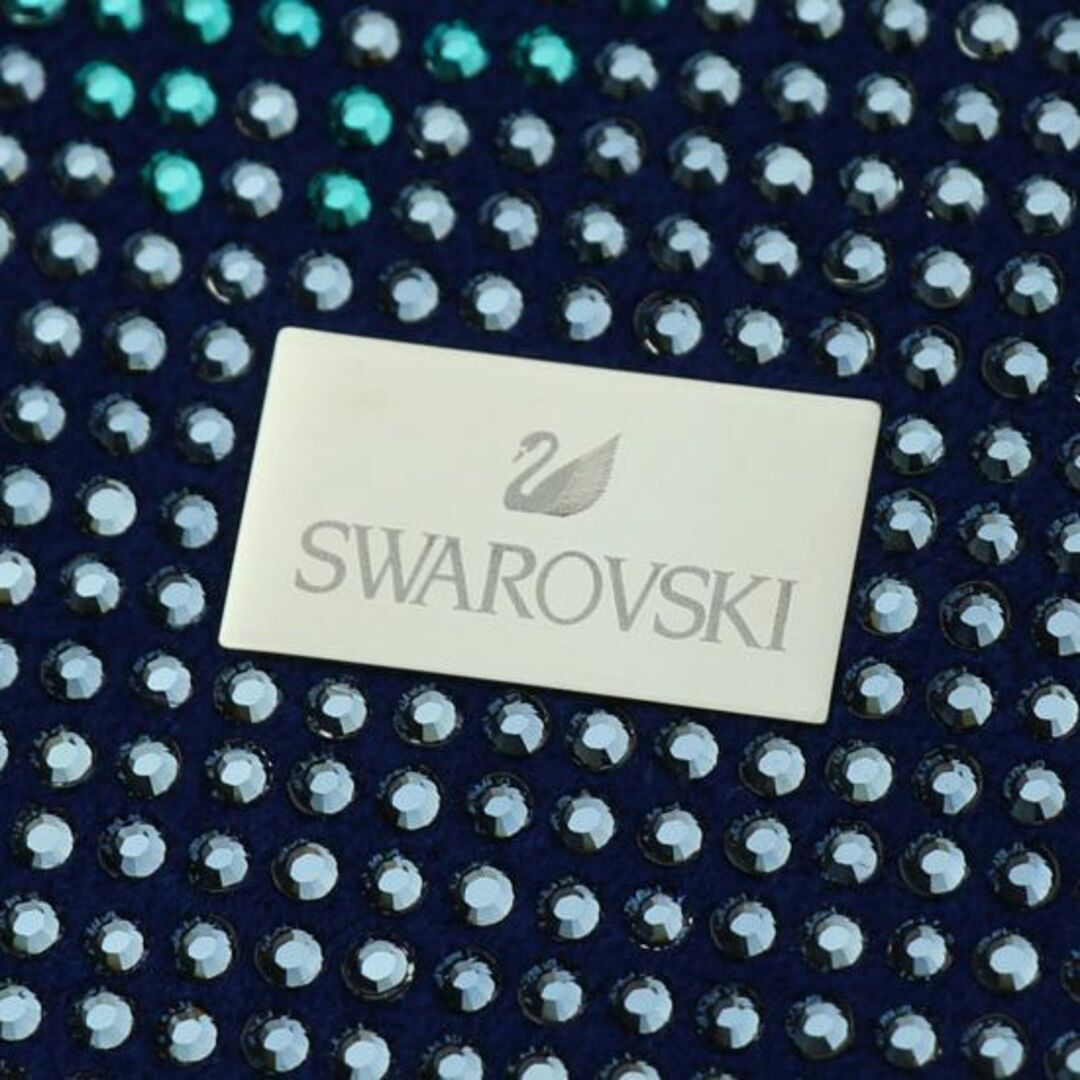 SWAROVSKI(スワロフスキー)の【スワロフスキー】クリスタル iPhone11Proケース ブルーグラデーション スマホ/家電/カメラのスマホアクセサリー(iPhoneケース)の商品写真