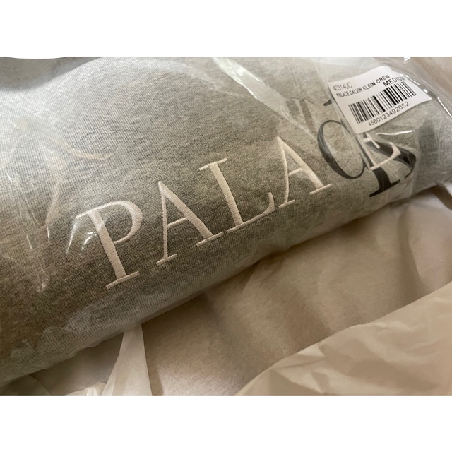 CK1 Palace クルーネック スウェットシャツ グレー M - スウェット