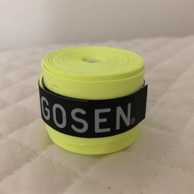 GOSEN(ゴーセン)のゆうパケット●GOSEN グリップテープ1個 蛍光黄色★迅速発送 ゴーセン エンタメ/ホビーのエンタメ その他(その他)の商品写真