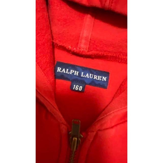 Ralph Lauren(ラルフローレン)の【最終値下げ】ラルフローレン パーカー 160cm キッズ/ベビー/マタニティのキッズ/ベビー/マタニティ その他(その他)の商品写真