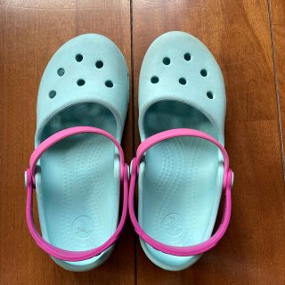 クロックス(crocs)のクロックス　J1 (19.5センチ)(サンダル)