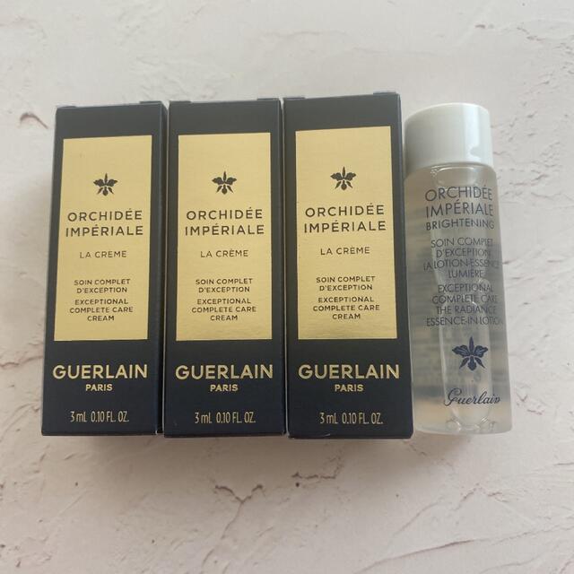 GUERLAIN(ゲラン)の【お値下げ】ゲラン オーキデアンペリアル  サンプルセット コスメ/美容のスキンケア/基礎化粧品(フェイスクリーム)の商品写真