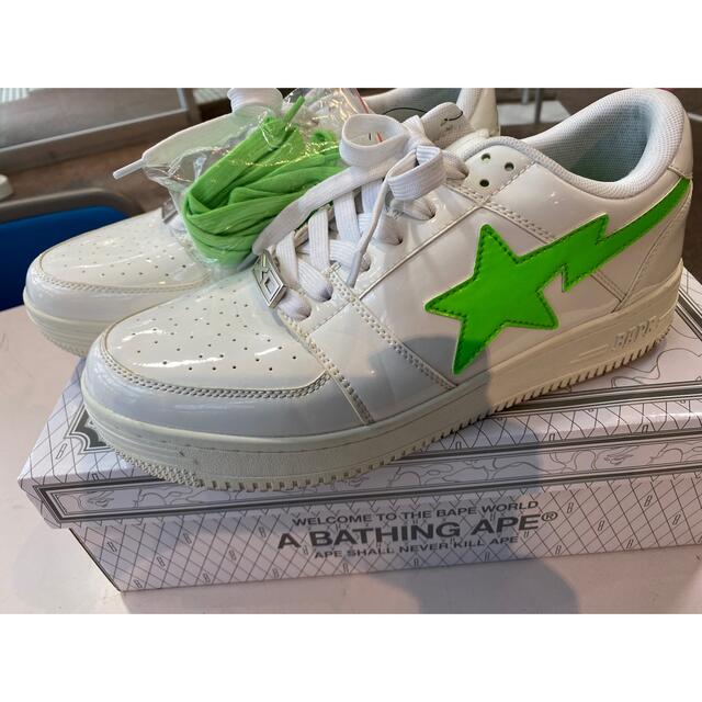 A BATHING APE(アベイシングエイプ)のAPE XO BAPESTA US10.5 メンズの靴/シューズ(スニーカー)の商品写真