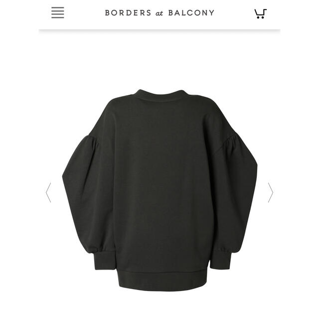 BORDERS at BALCONY - ボーダーズアットバルコニー スエット BORDERS at BALCONY - ボーダーズアットバルコニー スエット