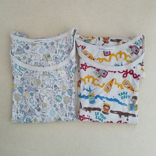 rough  ロングTシャツ2枚セット(Tシャツ(長袖/七分))