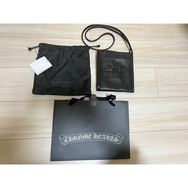 Chrome Hearts(クロムハーツ)のChrome Hearts クロムハーツ スクエアポケット ショルダーバッグ メンズのバッグ(ショルダーバッグ)の商品写真