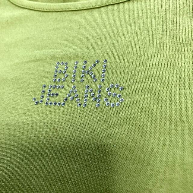 BIKI JEANS 日本製薄手きれいめ半袖Tシャツ レディースのトップス(Tシャツ(半袖/袖なし))の商品写真