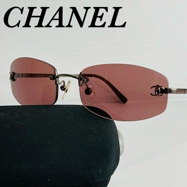 限定製作】(極美品！)CHANEL シャネル 縁なし ココマーク 4003 ...