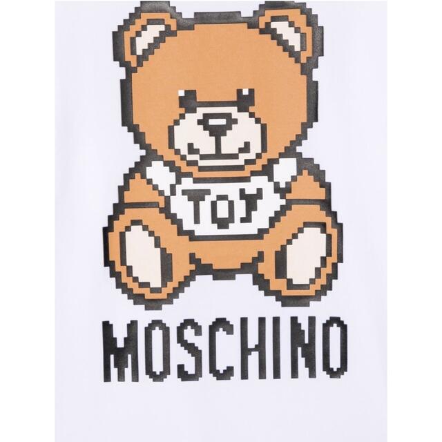 【新品未使用】MOSCHINO テディベア ピクセル TシャツTシャツ(半袖/袖なし)