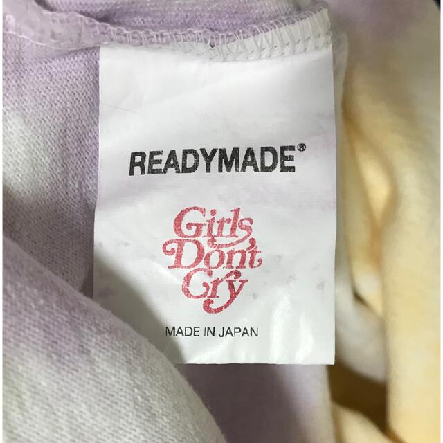 readymade✖️ガールズドントクライ  タイダイtシャツ メンズのトップス(Tシャツ/カットソー(半袖/袖なし))の商品写真