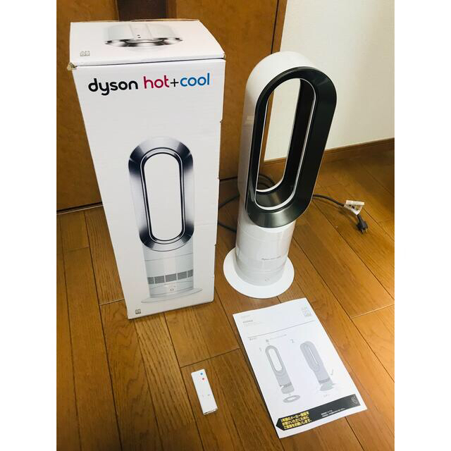 Dyson(ダイソン)の★美品　ダイソン ホット＆クール　AM09 ホワイト【2020年製造】 スマホ/家電/カメラの冷暖房/空調(扇風機)の商品写真