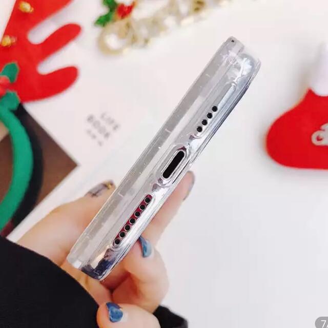 iPhonex/xs用グリッターラメケース スマホ/家電/カメラのスマホアクセサリー(iPhoneケース)の商品写真