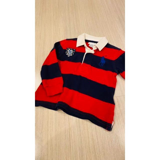 Ralph Lauren(ラルフローレン)の【最終値下げ】ラルフローレン　ポロシャツ　カッコいい 90cm キッズ/ベビー/マタニティのキッズ/ベビー/マタニティ その他(その他)の商品写真