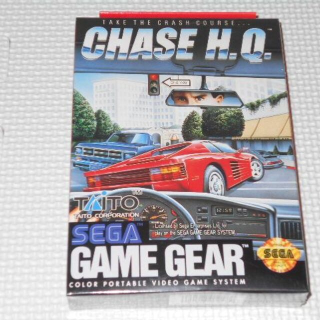 GG★CHASE H.Q. 海外版 ゲームギア★新品未開封