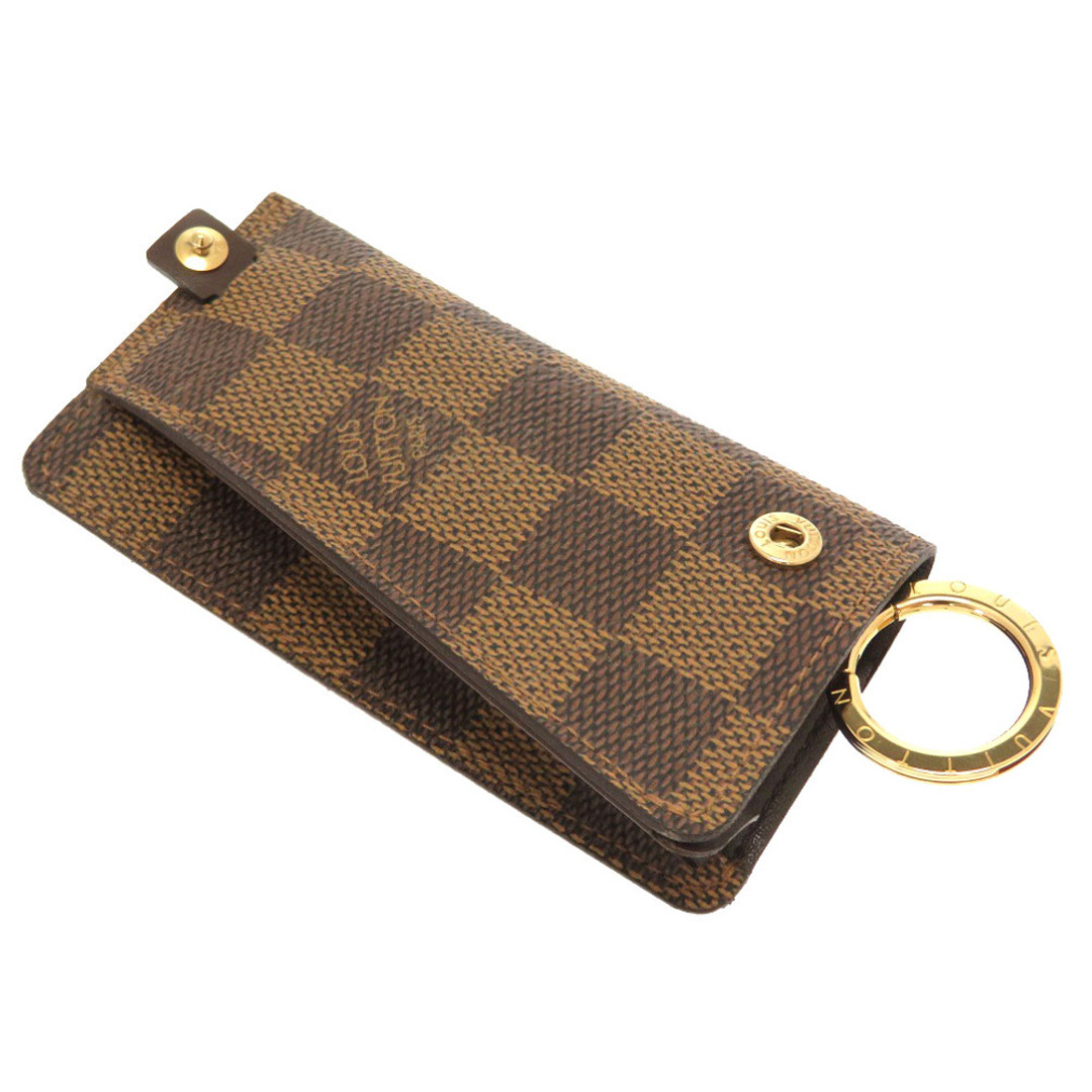 LOUIS VUITTON(ルイヴィトン)の新品同様 ルイ ヴィトン ダミエ クロシェットPM エベヌ N62661 キーケース LV 0027 【中古】 LOUIS VUITTON レディースのファッション小物(キーケース)の商品写真