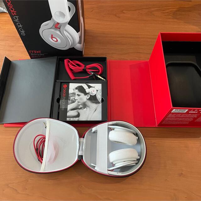 beats by dr.dre ヘッドフォン 白 箱あり