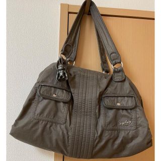 キプリング(kipling)のお値下げしました‼️キプリング  カーキ ハンドバッグ(ハンドバッグ)