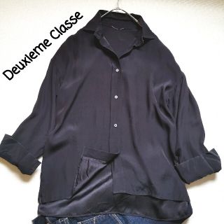 DEUXIEME CLASSE - ドゥーズィエムクラス ワイヤーウォッシュシャツ ストライプの通販 by 774 ｜ドゥーズィエムクラスならラクマ