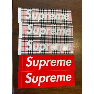 シュプリーム(Supreme)のSupreme x Burberry box logo sticker(その他)