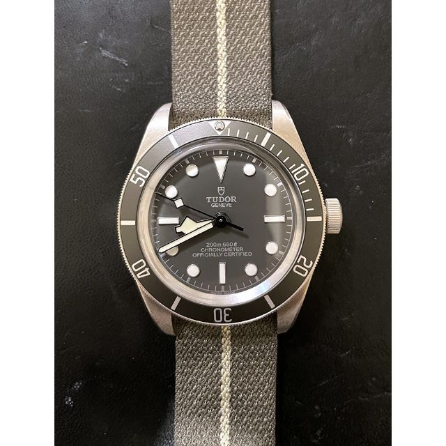 Tudor(チュードル)のTUDOR ブラックベイフィフティエイト 925 シルバー メンズの時計(腕時計(アナログ))の商品写真