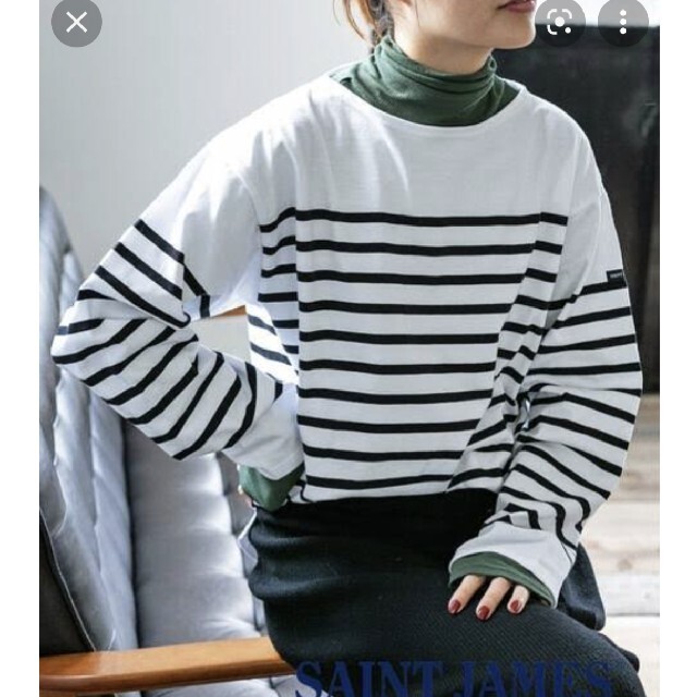 新品タグ付IENA【SAINT JAMES/セントジェームス】NAVAL | wic-capital.net