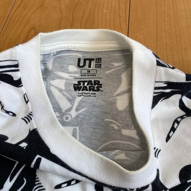 UNIQLO(ユニクロ)の【値下げ】UNIQLO ユニクロ　UT Mサイズ　スターウォーズ メンズのトップス(Tシャツ/カットソー(半袖/袖なし))の商品写真