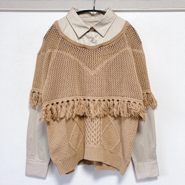 最終価格⭐︎Ameri Vintage Sheer docking knit