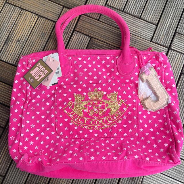 Juicy Couture(ジューシークチュール)の♡Juicy Couture♡ホットピンク トートバッグ ハンドバッグ レディースのバッグ(トートバッグ)の商品写真