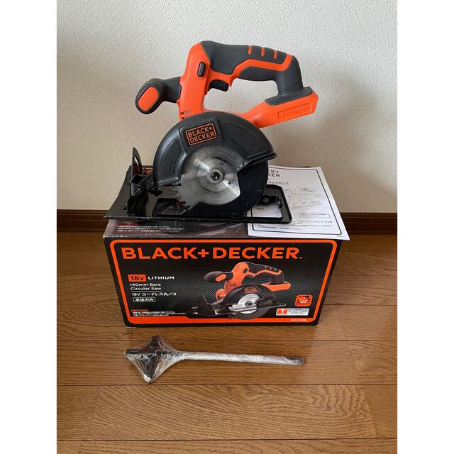 ブラックアンドデッカー コードレス丸ノコ【本体のみ電池別】 BDCCS18B