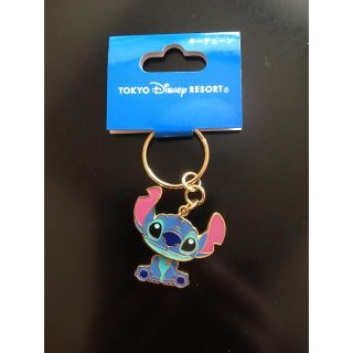 スティッチ(STITCH)のディズニーリゾート限定 スティッチ キーホルダー 新品(キャラクターグッズ)