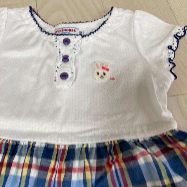 mikihouse(ミキハウス)のミキハウス♡ワンピース キッズ/ベビー/マタニティのキッズ服女の子用(90cm~)(ワンピース)の商品写真