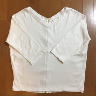 イエナ(IENA)のsantan様専用 イエナ トップス 白 ゴールド(カットソー(長袖/七分))