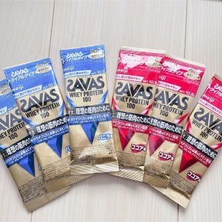 ザバス(SAVAS)のザバスお試し2種6本！！(プロテイン)