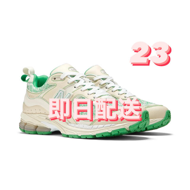 New Balance(ニューバランス)のGANNI × New Balance WMNS 2002R " Green" レディースの靴/シューズ(スニーカー)の商品写真