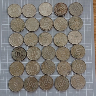 古銭 １００円銀貨 稲 ３０枚(その他)