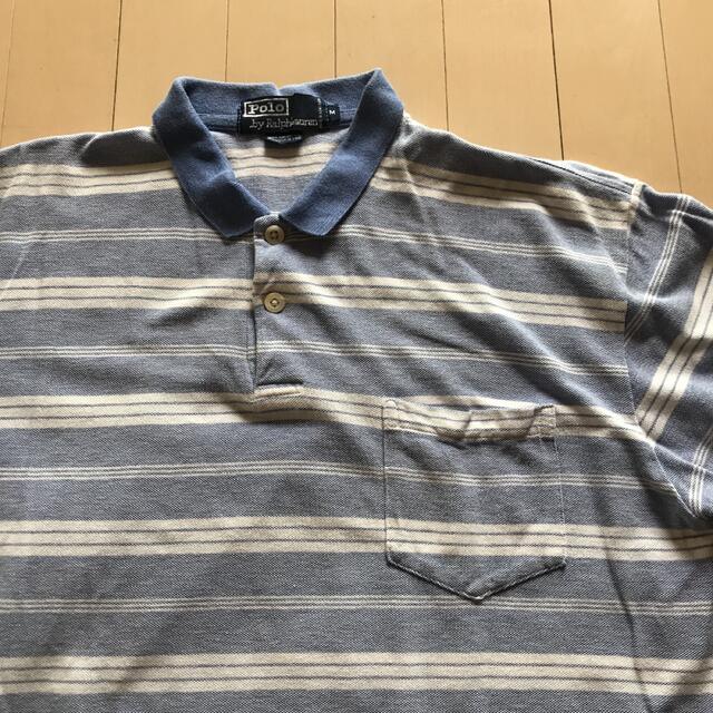 POLO RALPH LAUREN(ポロラルフローレン)のUSA仕入れ　ヴィンテージ 80s ポロラルフローレン　鹿子胸ポケ　ポロシャツ メンズのトップス(ポロシャツ)の商品写真