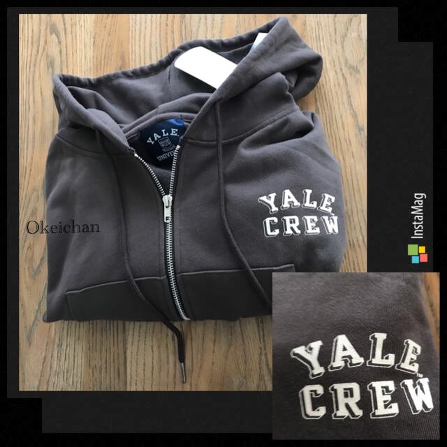 who's who Chico - 新品タグ付き☆YALE 胸ロゴプリントZIP who's who Chico - 新品タグ付き☆YALE 胸ロゴプリントZIP
